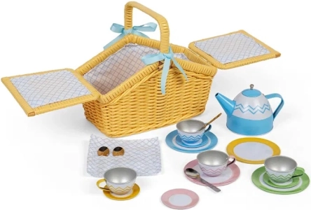 Set de pique-nique en panier pour enfants