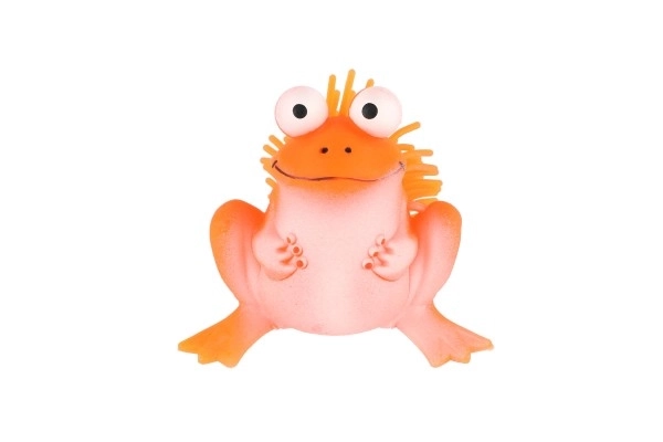 Grenouille anti-stress en silicone à presser 8x9cm 6 couleurs en sachet 12 pièces en boîte