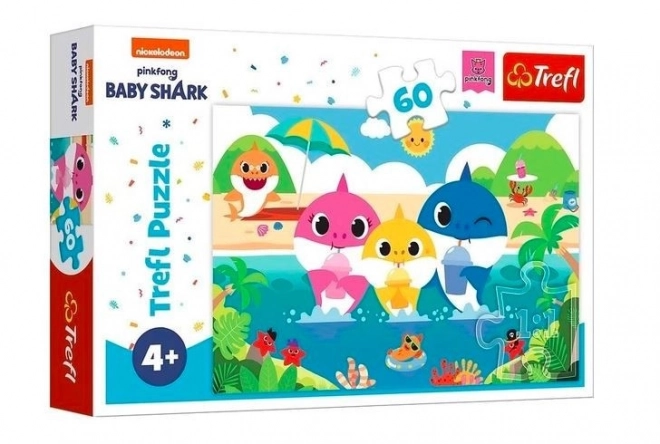 Puzzle - Bébé requin 60 pièces