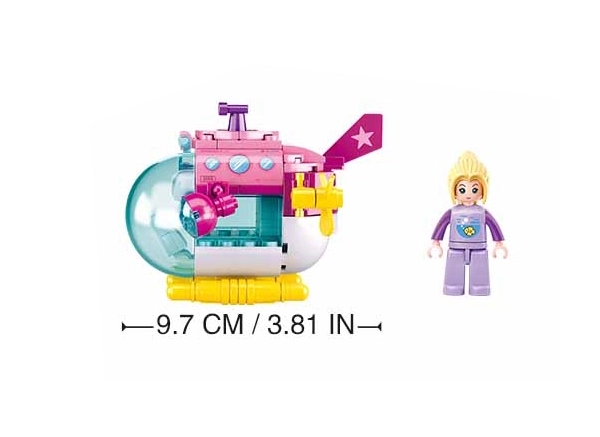 Sluban Girls Dream M38-B0921D Sous-marin