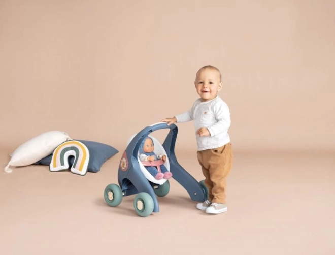 Smoby trotteur 3 en 1 avec poupée