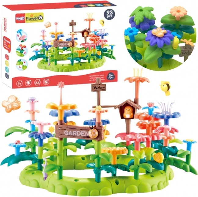 Jardin Magique Montessori Construction XXL 93 pièces
