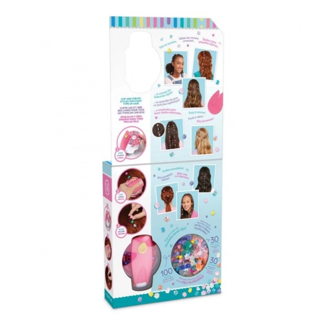 Perles pour les cheveux avec applicateur