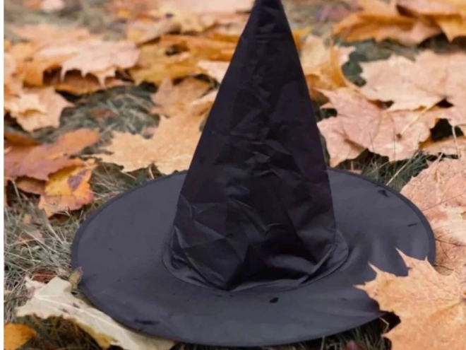 Chapeau de sorcière noir pour Halloween