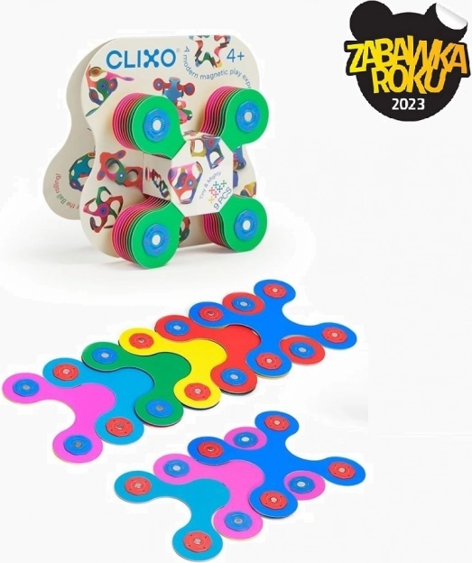 Clixo construction magnétique 9 pièces