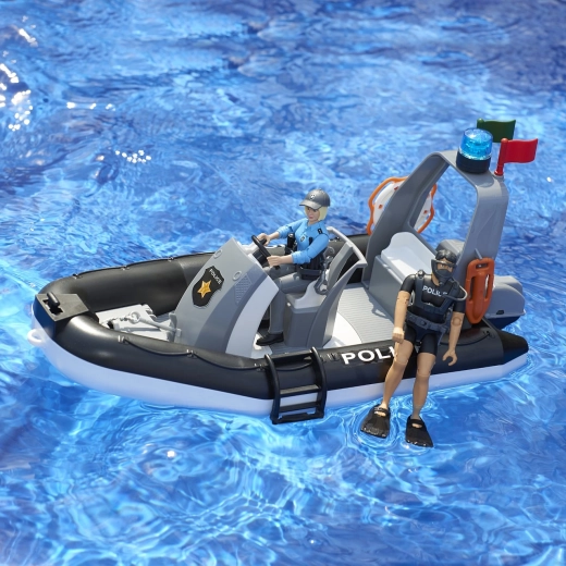 Bateau flottant pour le sauvetage aquatique