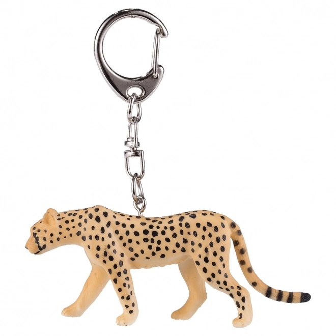 Porte-clés avec figurine de guépard