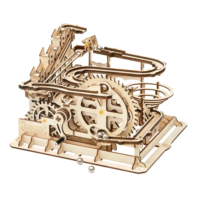 Puzzle 3D en bois Rokr Piste à billes Parkour