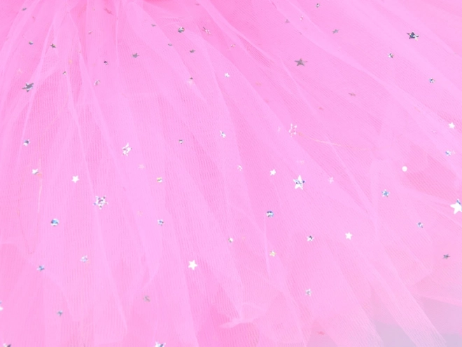 Costume de fée rose lumineux avec ailes de papillon – Rose clair