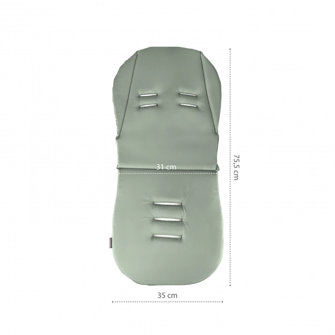 Matelas de poussette en mousse à mémoire Comfort, Vert Madagascar
