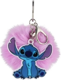 Pendentif pour clés Stitch avec pompon