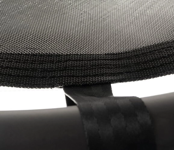 Balançoire nid de corbeau 100 cm noir
