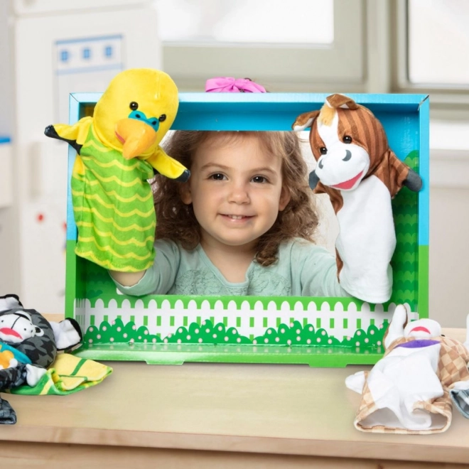 Marionnettes à main - animaux domestiques