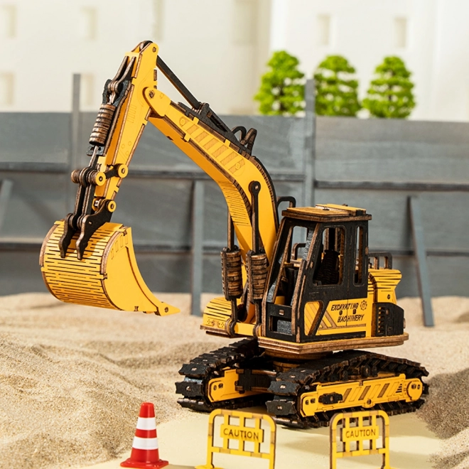 Puzzle 3D en bois RoboTime - Pelle