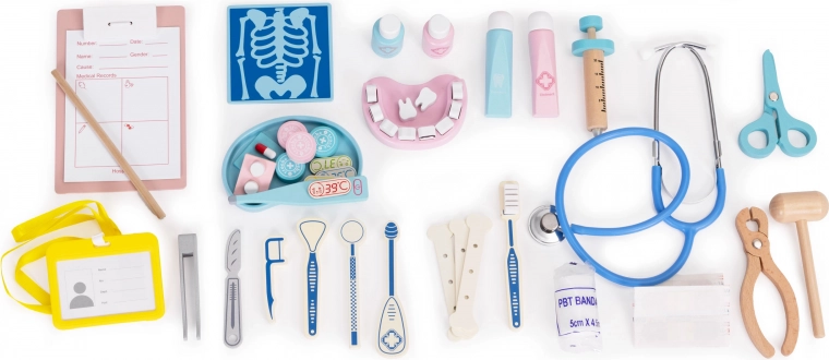 2 en 1 : médecin et dentiste dans un seul set
