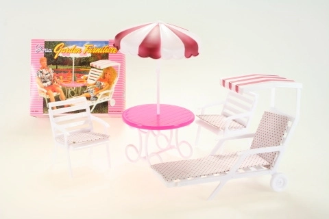 Glorie mobilier de jardin pour poupées