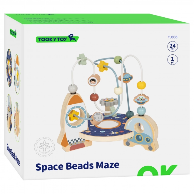 Boucle de fusée en bois de Tooky Toy