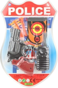 Set de police pour enfants – pistolet avec accessoires (5 pcs)