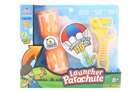 Parachute à ressort avec effets lumineux