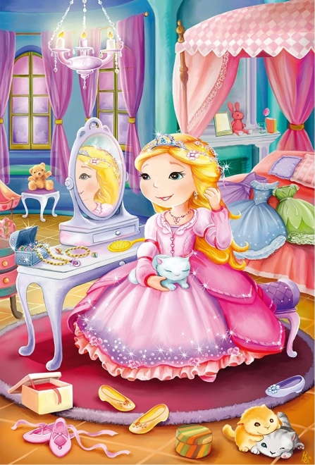 SCHMIDT Puzzle Princesses de conte de fées 3x24 pièces