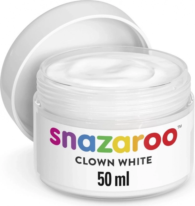SNAZAROO Peinture visage Clown blanc 50ml