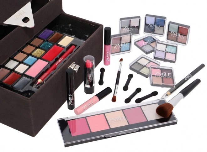 Trousse de beauté pliable Velours