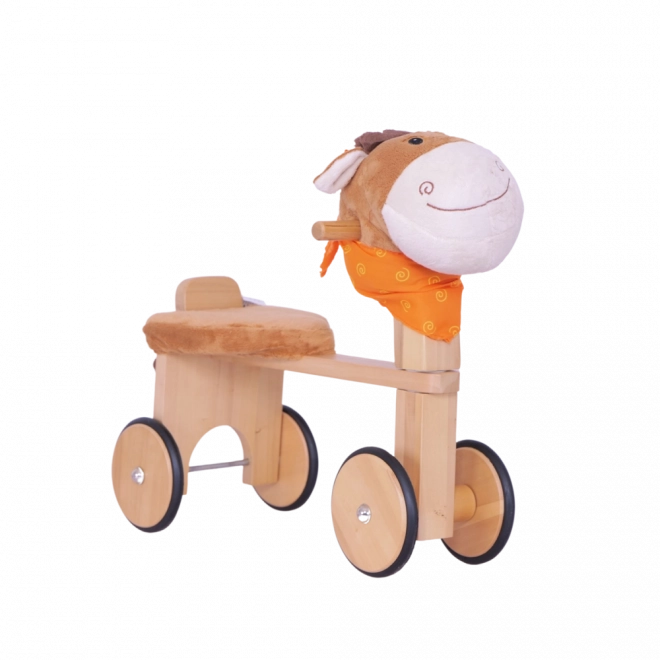 Trotteur Cheval avec écharpe