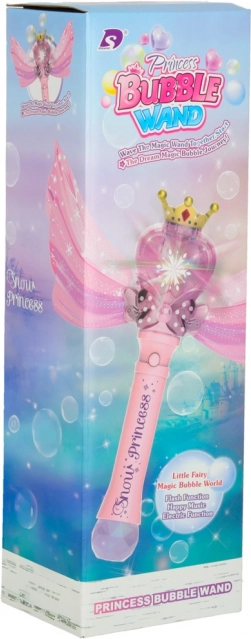 Machine à bulles de savon Baguette magique Princesse