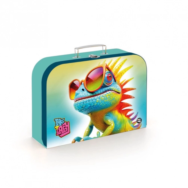 Valisette pour enfants Caméléon 34 cm