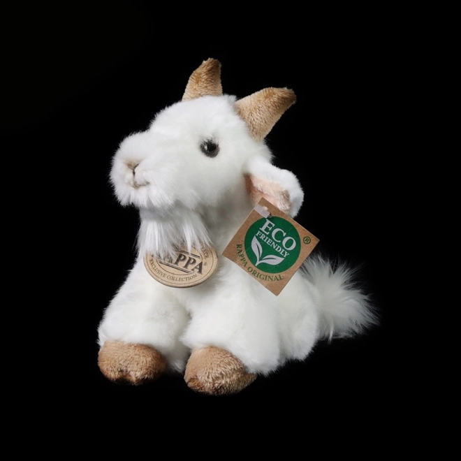 Chèvre en peluche assise 16 cm ECO-FRIENDLY