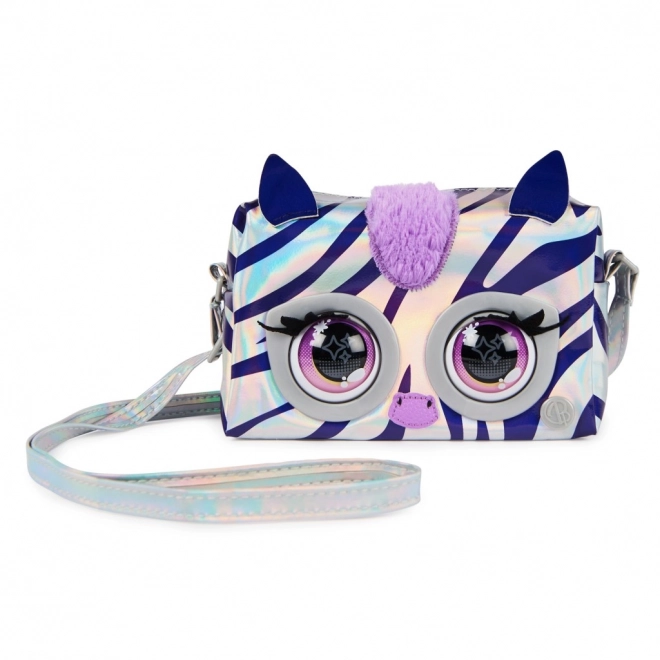 Sac interactif zèbre Purse Pets en métal