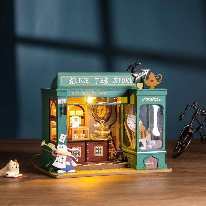 RoboTime miniatura maison - Boutique de thé