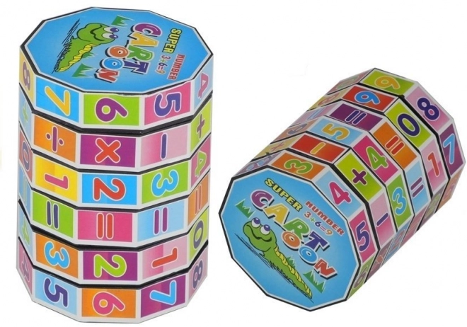 Cube mathématique éducatif