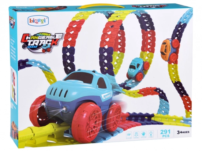 Longue piste flexible pour voiture + 291 éléments ZA4768