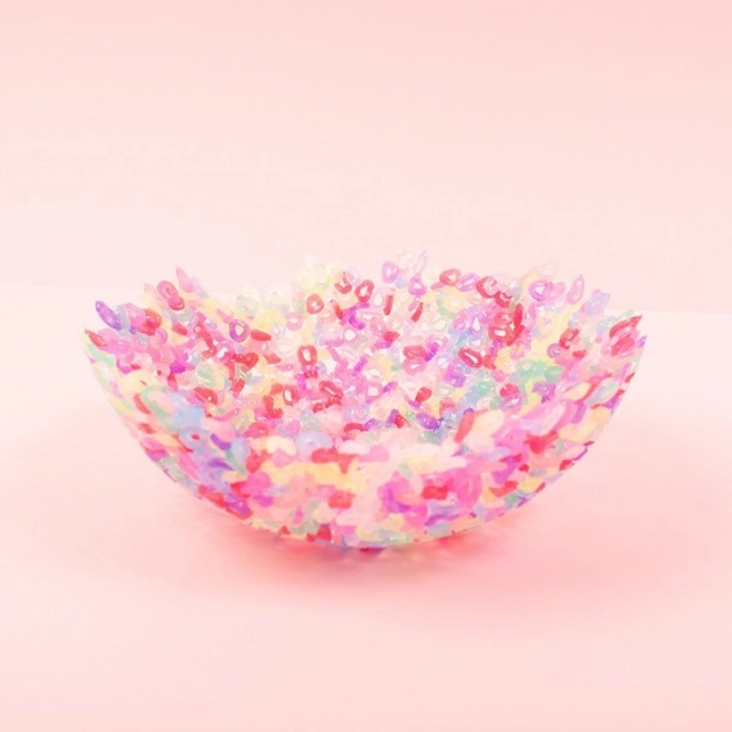PLAYBOX Perles à repasser dans un seau - avec paillettes 5000 pcs