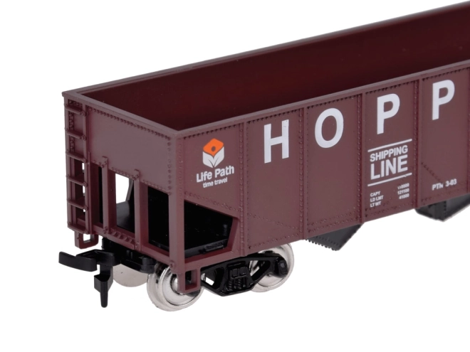 Ensemble de train électrique avec locomotive à vapeur classique et unité de contrôle