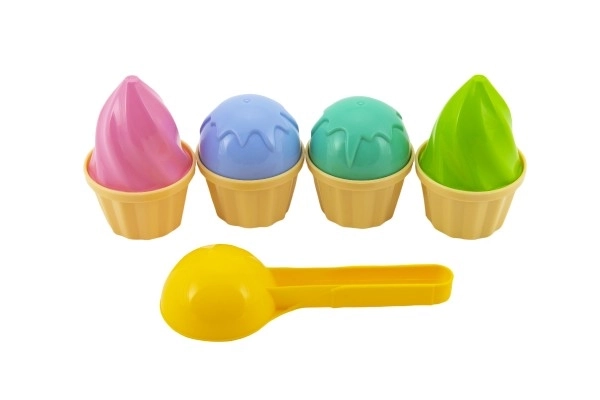 Ensemble de glaces pour le sable