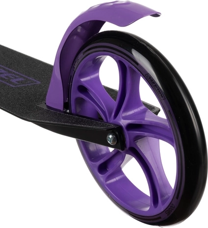 Trottinette de ville pliable pour enfants avec grandes roues (200 mm) – violette