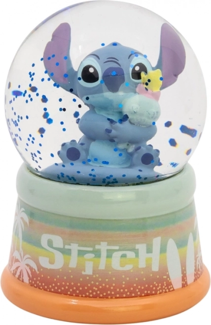 Globe à neige avec motif Stitch