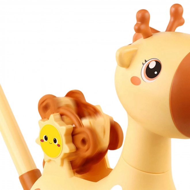 Girafe mobile 2 en 1 avec bulle de savon pour enfants