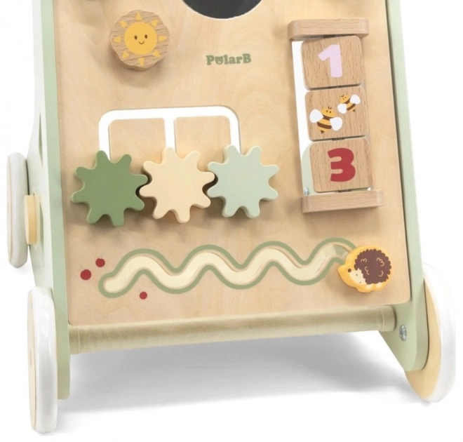 Trotteur éducatif PolarB olive