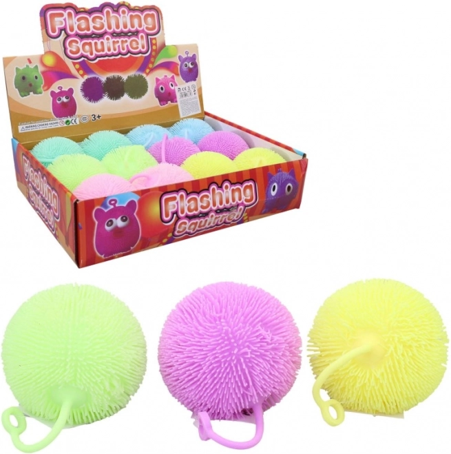 Balle Lumineuse 9 cm, 6 Couleurs