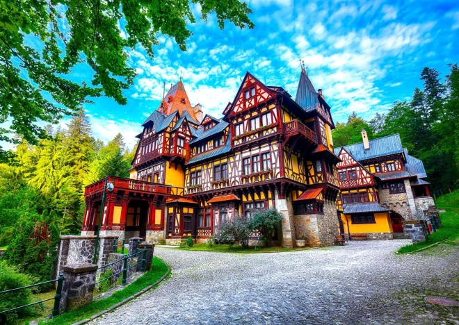 Enjoy puzzle Résidence royale Sinaia Roumanie 1000 pièces