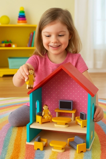 Parfait pour les petites poupées et maisons