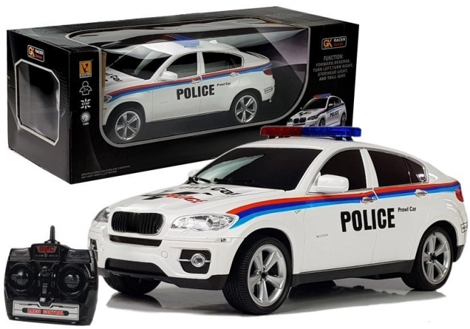 Voiture de police coupé R/C télécommandée