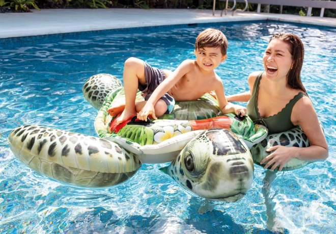Matelas gonflable tortue caouanne avec poignées - 191 cm