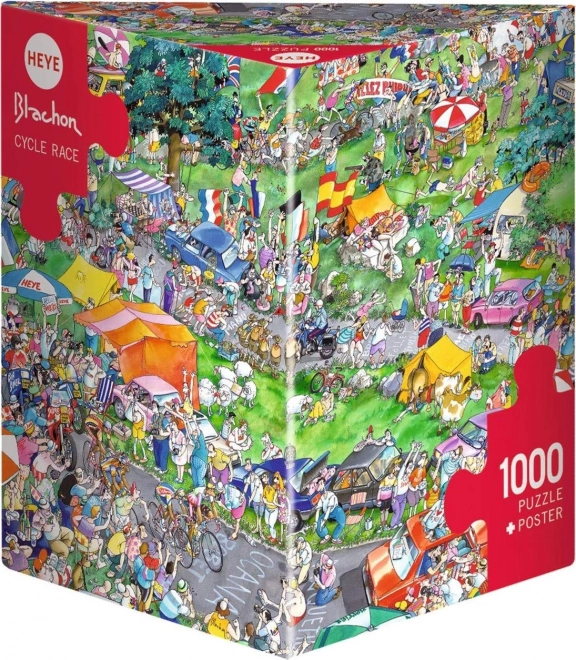 HEYE Puzzle Course Cycliste 1000 pièces
