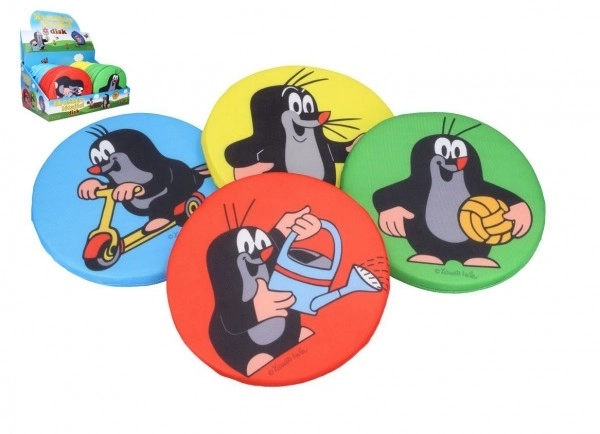 Disque volant avec motif de Krtek