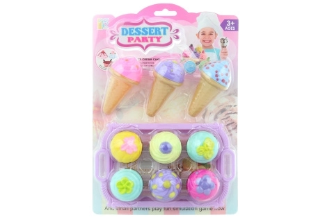 Ensemble de petits gâteaux