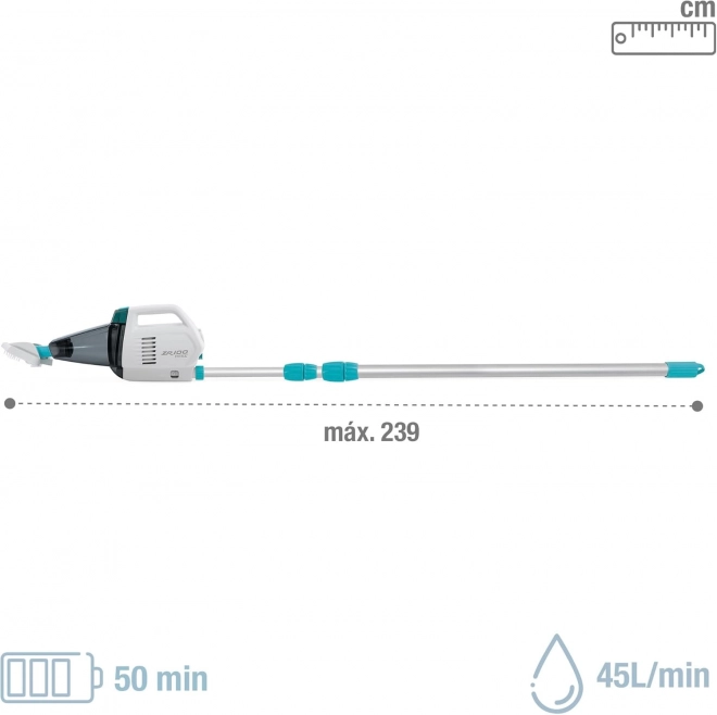 Aspirateur de piscine rechargeable à main